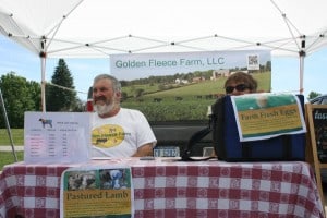 Golden Fleece Farm will have grass fed beef products this week.