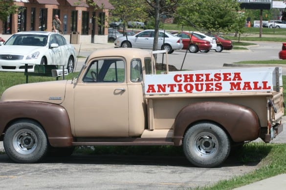 Check out the Chelsea Antiques Mall outdoor event Saturday.