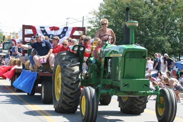 A scene from last year's fair parade.