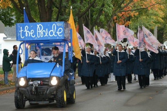 File photo from the 2012 homecoming parade.  