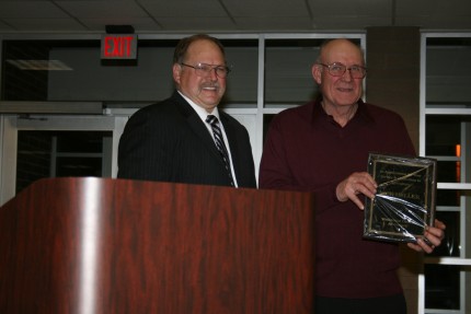 Nick Heller of Dexter was honored for his distinguished service to agriculture.
