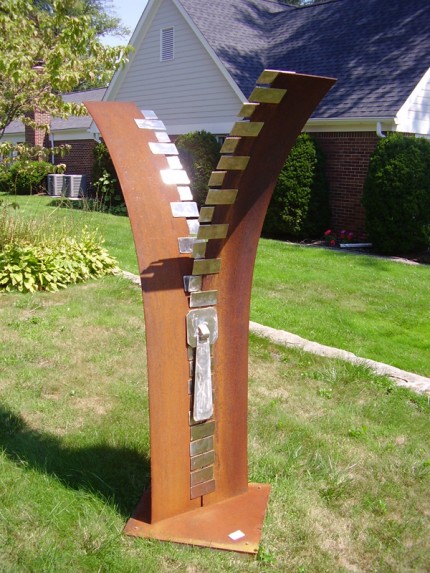 Courtesy photo. XYZ created by Todd Kime will be one of 12 sculptures on this year's Sculpture Walk.