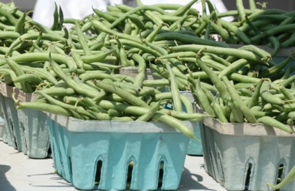 Lots of fresh produce can be found at the Saturday Farmers' Market.