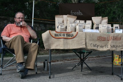And, you can't have a great farmers market without great FRESH coffee.