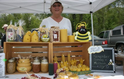 Honey products from Oak Hill Farm.