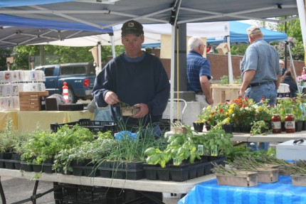 Kevin Heim of Heim Gardens, this week's featured vendor. 