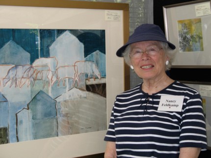 Courtesy photo. Nancy Feldkamp, the last original member of the Chelsea Painters.