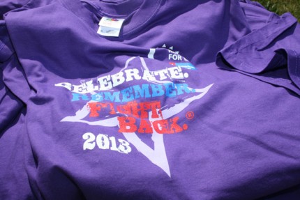 Relay for Life shirt.