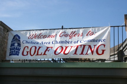 Each year, the Chelsea Are Chamber of Commerce holds its golf outing at Reddeman Farms Golf Course.