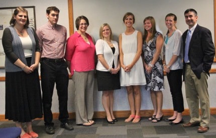 Group photo of some of the new teachers hired by the Chelsea Board of Education.