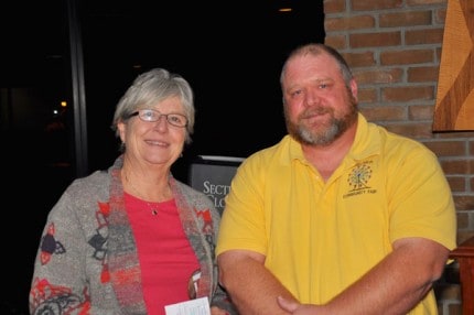 Kiwanis Club President Mary Schroer, and Chelsea Community Fair Board President Rick Boham.
