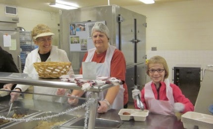 Courtesy photo. Meals on Wheels volunteers.