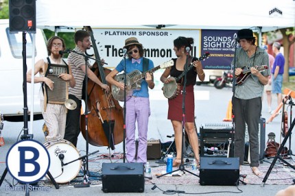 Courtesy photo. The Appleseed Collective performing at Sounds & Sights on Thursday Nights.