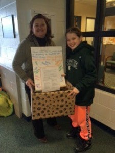 Courtesy photo. Haley xx and xx of South Meadows Elementary. 