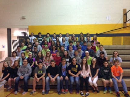 Courtesy photo. Beach Middle School's April Bulldog Best.