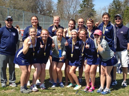 Courtesy photo of the Chelsea Girls Tennis team.