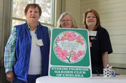Members of the Evening Primrose Garden Club inside The Depot during their annual rummage sale. 