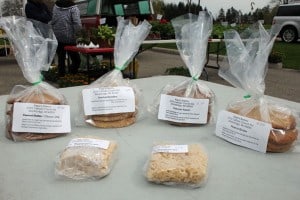 Kapp's Farm offers cookies and vegetables for sale.