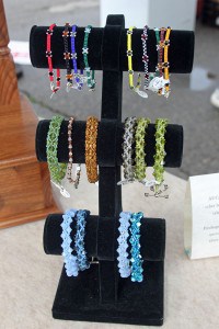 Expect to find handmade jewelry at the Saturday market.