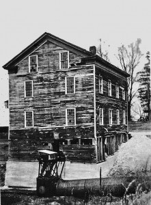 Courtesy photo WRA archives. Waterloo Mill photographed in 1935, which is now a private home.