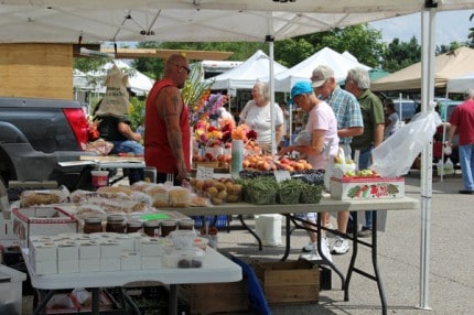 File photo from the Bushel Basket Farmers Market.