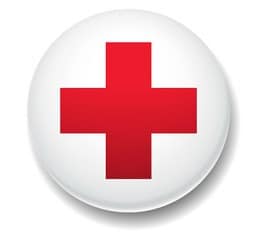 Red Cross blood drive logo