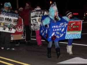 File photo. Presents with a Presence in the Hometown Holiday Light parade.