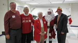 Courtesy photo. Carolers at the annual Senior Center Christmas feast. 