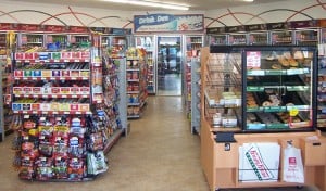 Photo by Lisa Carolin. Another view inside the new Speedway gas station.