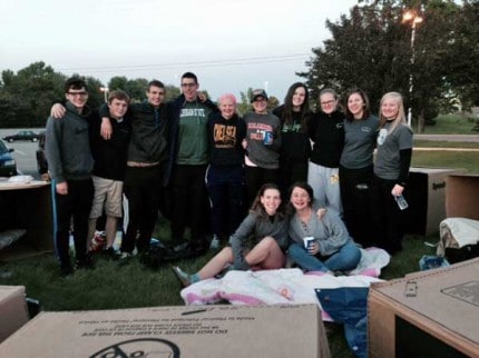 Chelsea High School students took place in a Box-O-Rama fundraiser last week, which was the most successful one to date raising close to $900, which will be donated to Ozone House. 