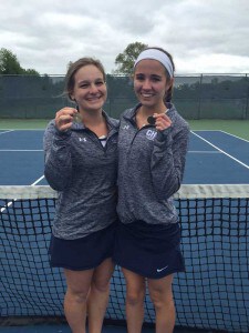 Courtesy photo. Joy McCarthy and Carrie Williams didn't drop a game during their SEC chapionship title. 