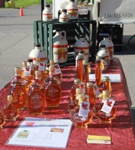 Maple syrup from H and H Sugarbush.