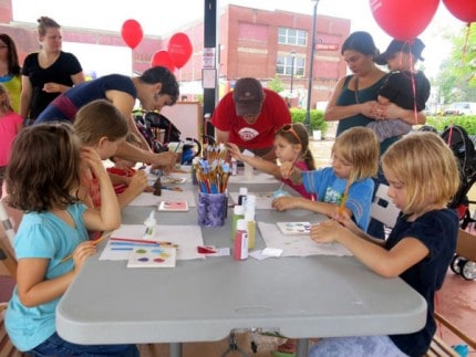 Photo by Dave Brenner. Ceramics Clayland will be under the gazebo at the Sounds and Sights Festival KidZone. 
