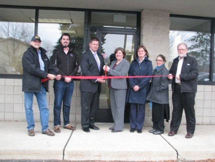 thrivent ribbon financial cutting chelsea chamber holds