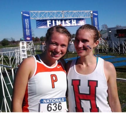 Artemis Eyster (left) is a freshman at Princeton University. Athena (right) is a graduate student at Harvard.