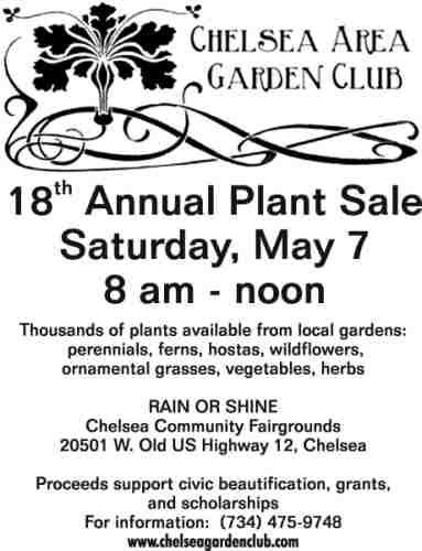 May 7 CAGC plant sale