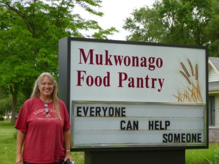 Courtesy photo. Nancy Zyburt on her Expedition 56 Give Back to America Journey.
