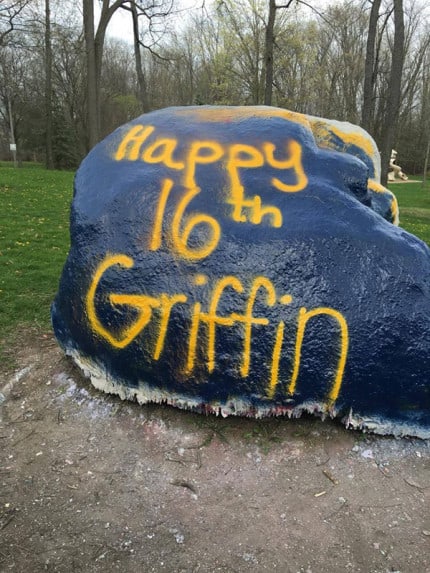 Courtesy photo Kristi Burns. Chelsea Update wishes Griffin a belated Happy 16th birthday.