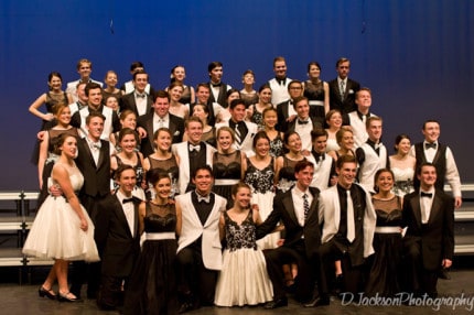 Courtesy photo of Company C from the February concert.