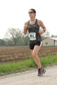 Courtesy photo. A runner in last year's Heart and Soul run. 