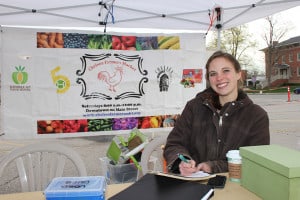 Chelsea Farmers Markets' manager Stephanie Willette will speak to Kiwanis Club members Monday. 