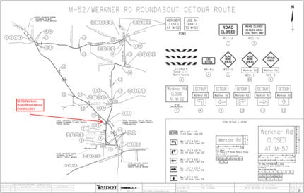 Werkner-Detour-for-M-52-Roundabout