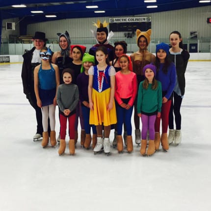 Courtesy photo. Coliseum Figure Skating Theatre on Ice team is headed to the nationals. 