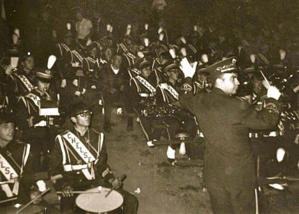 Courtesy photo. Bruce Galbraith conducts the Chelsea High School Band.