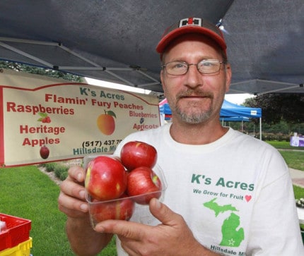 Courtesy photo. K's Acres is this week's featured vendor at the Bushel Basket Farmers Market. 