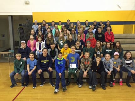 Courtesy photo. Beach Middle School's October Bulldog Best. 