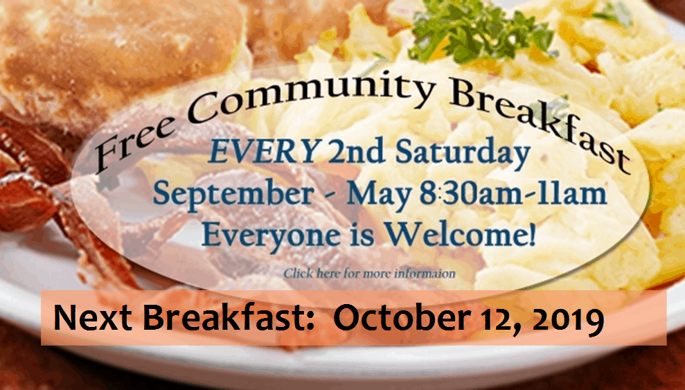 Oct. 12: free community breakfast at Chelsea First United Methodist ...