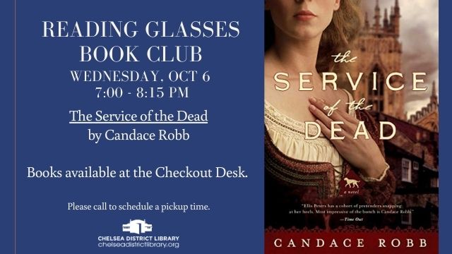 Oct. 6: Reading Glasses Book Club from Chelsea District Library ...