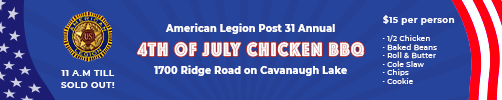 American Legion BBQ ad