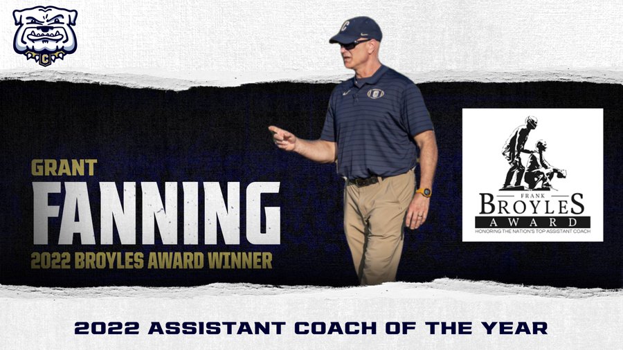 Chelsea Football Coach Grant Fanning Broyles Award Winner Chelsea